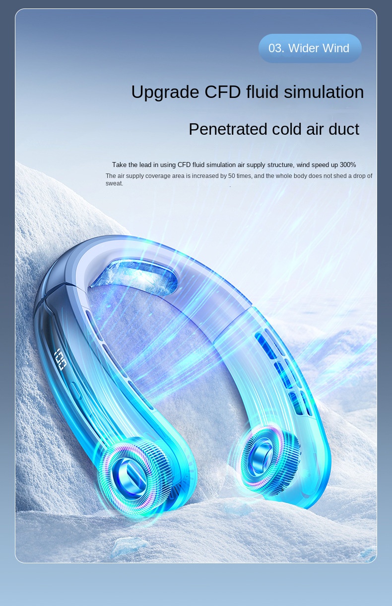 Portable Neck Fan