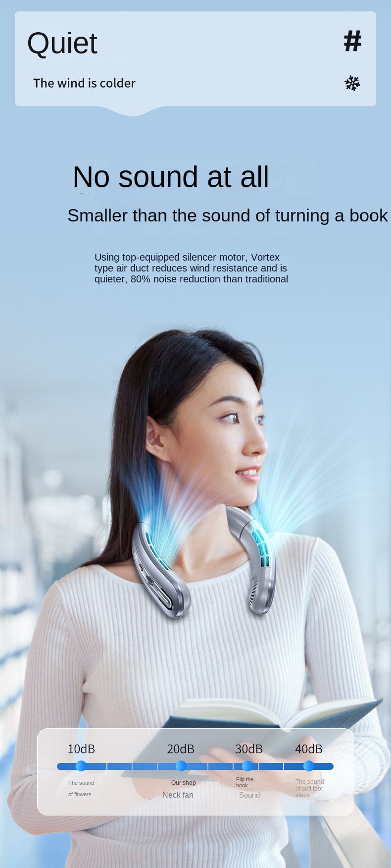 Portable Neck Fan
