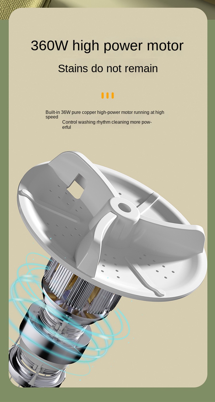 Portable Folding Laundry Machine - 6L Capacity