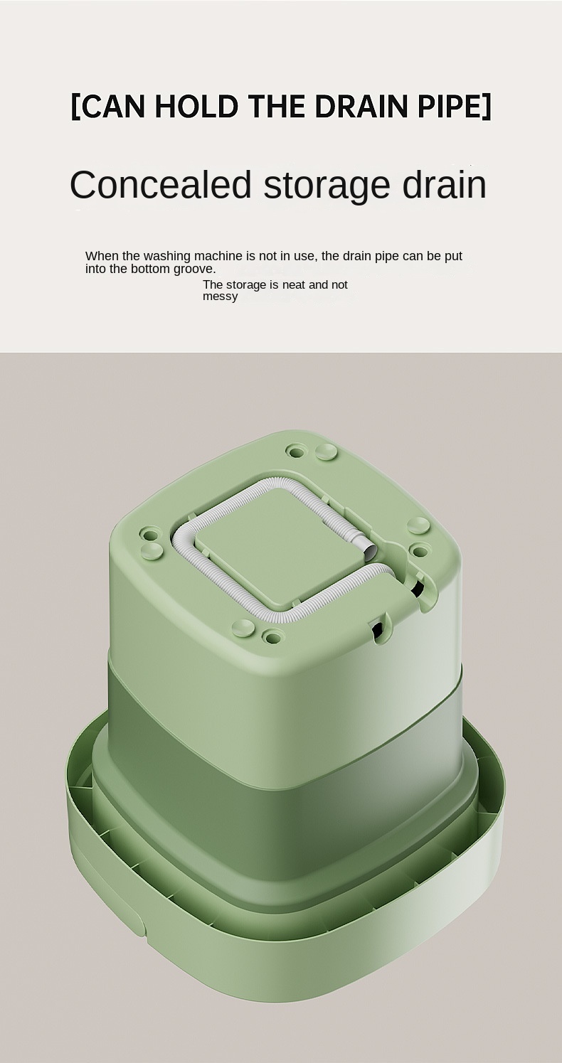 Portable Folding Laundry Machine - 6L Capacity