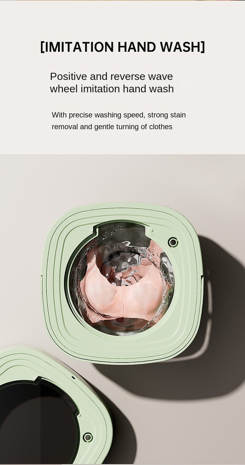 Portable Folding Laundry Machine - 6L Capacity