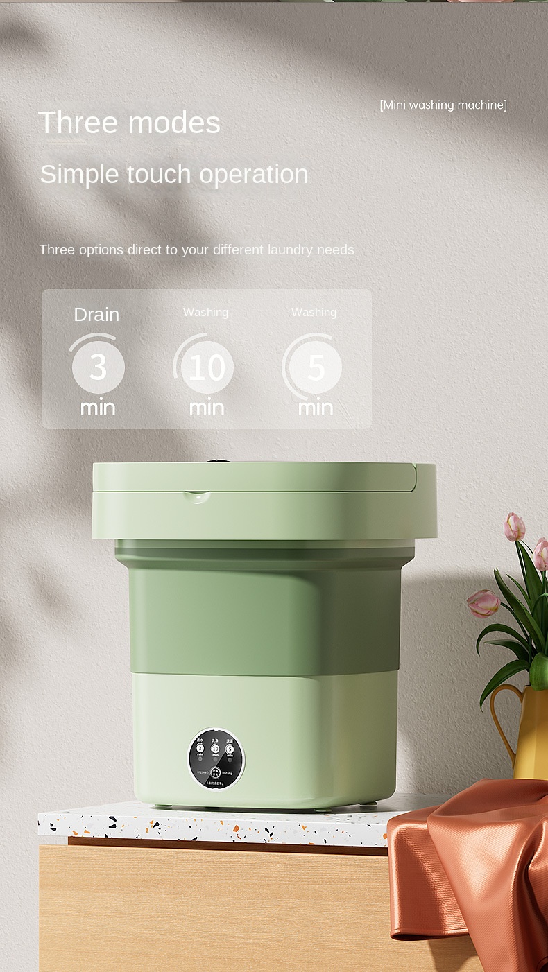 Portable Folding Laundry Machine - 6L Capacity