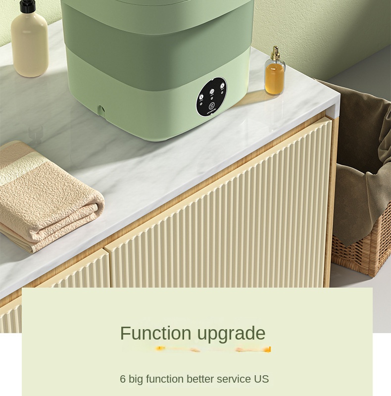 Portable Folding Laundry Machine - 6L Capacity