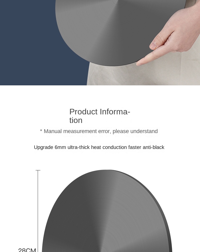 Kitchen Stove Heat Thawing Plate