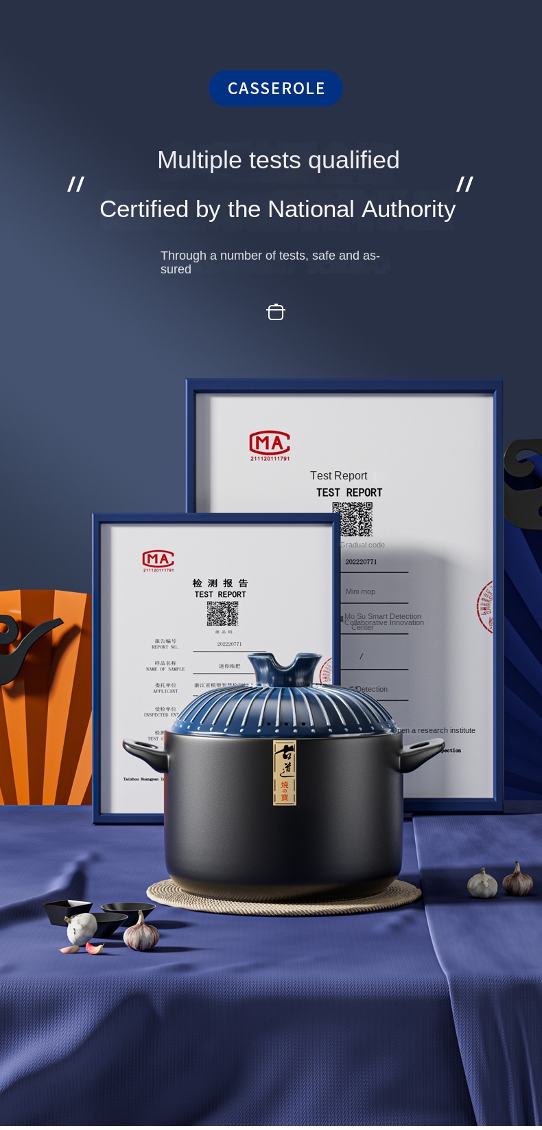 Gas Casserole for Healthy Cooking