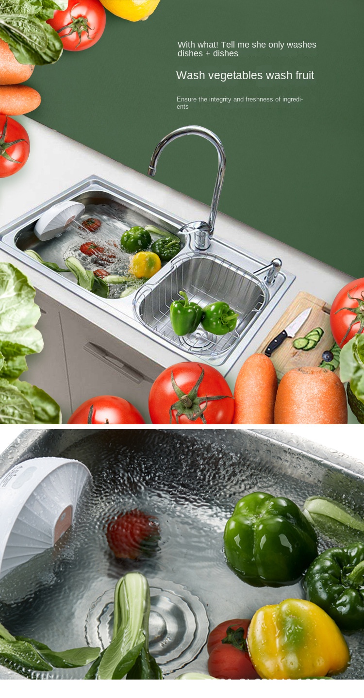 Wireless Dishwasher - High Pressure Cleaning
