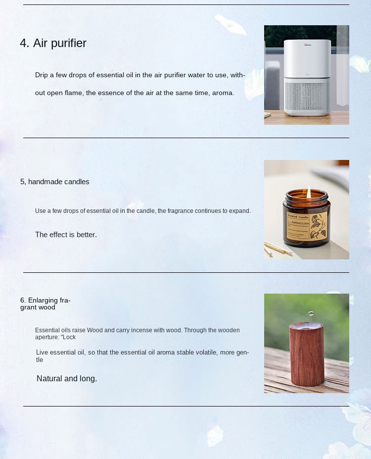 12-pc Flower Essential Oil Set