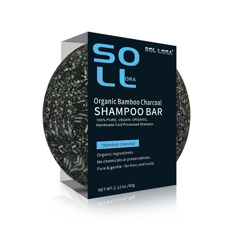 Bamboo Charcoal Shampoo Bar