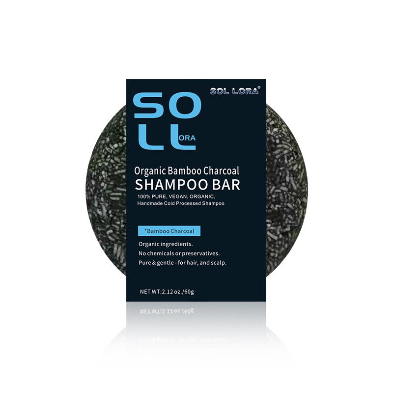 Bamboo Charcoal Shampoo Bar