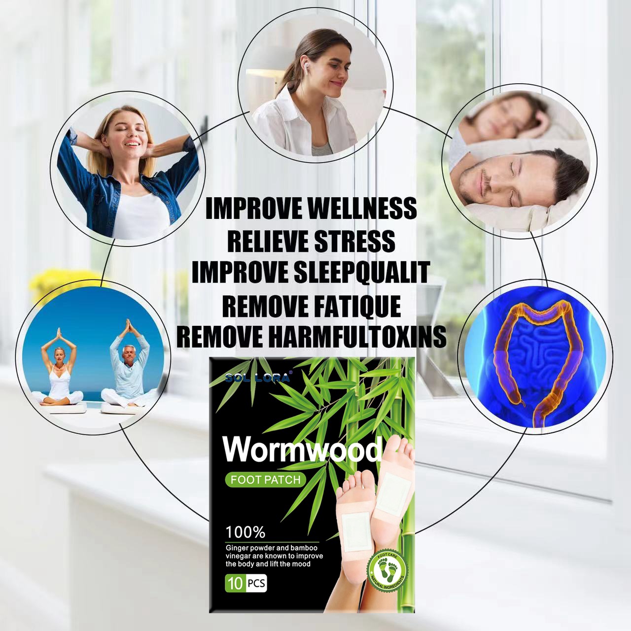 Foot Patch for Relaxation and Health