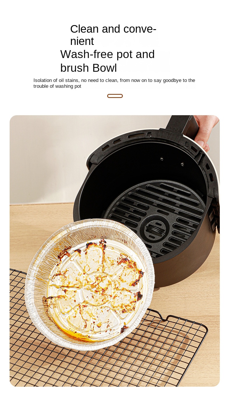 Air Fryer Disposable Tin Foil Pans