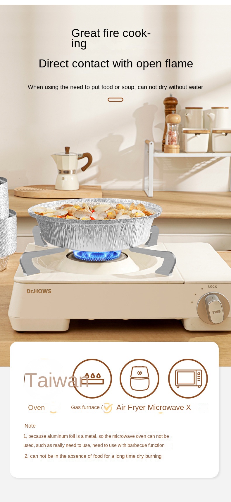 Air Fryer Disposable Tin Foil Pans
