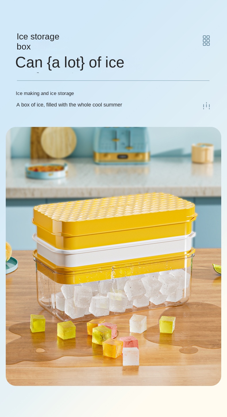 Silicone Ice Tray Set