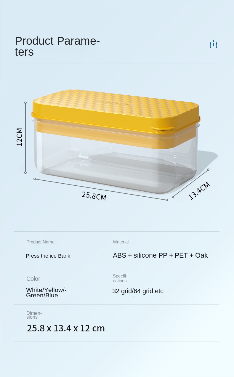 Silicone Ice Tray Set