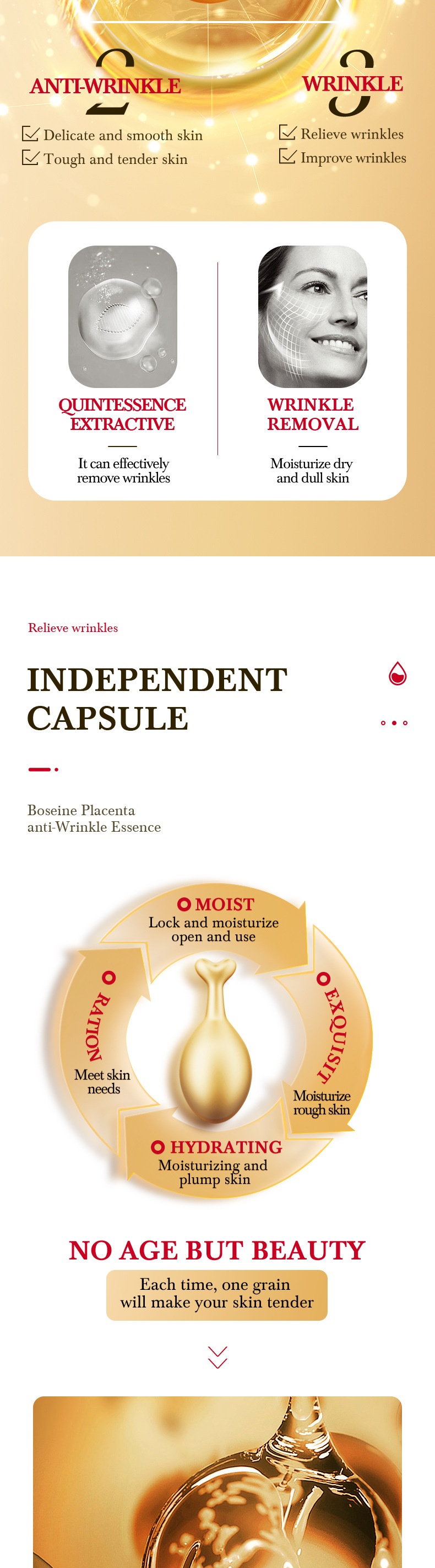 Placenta Anti-Wrinkle Capsules