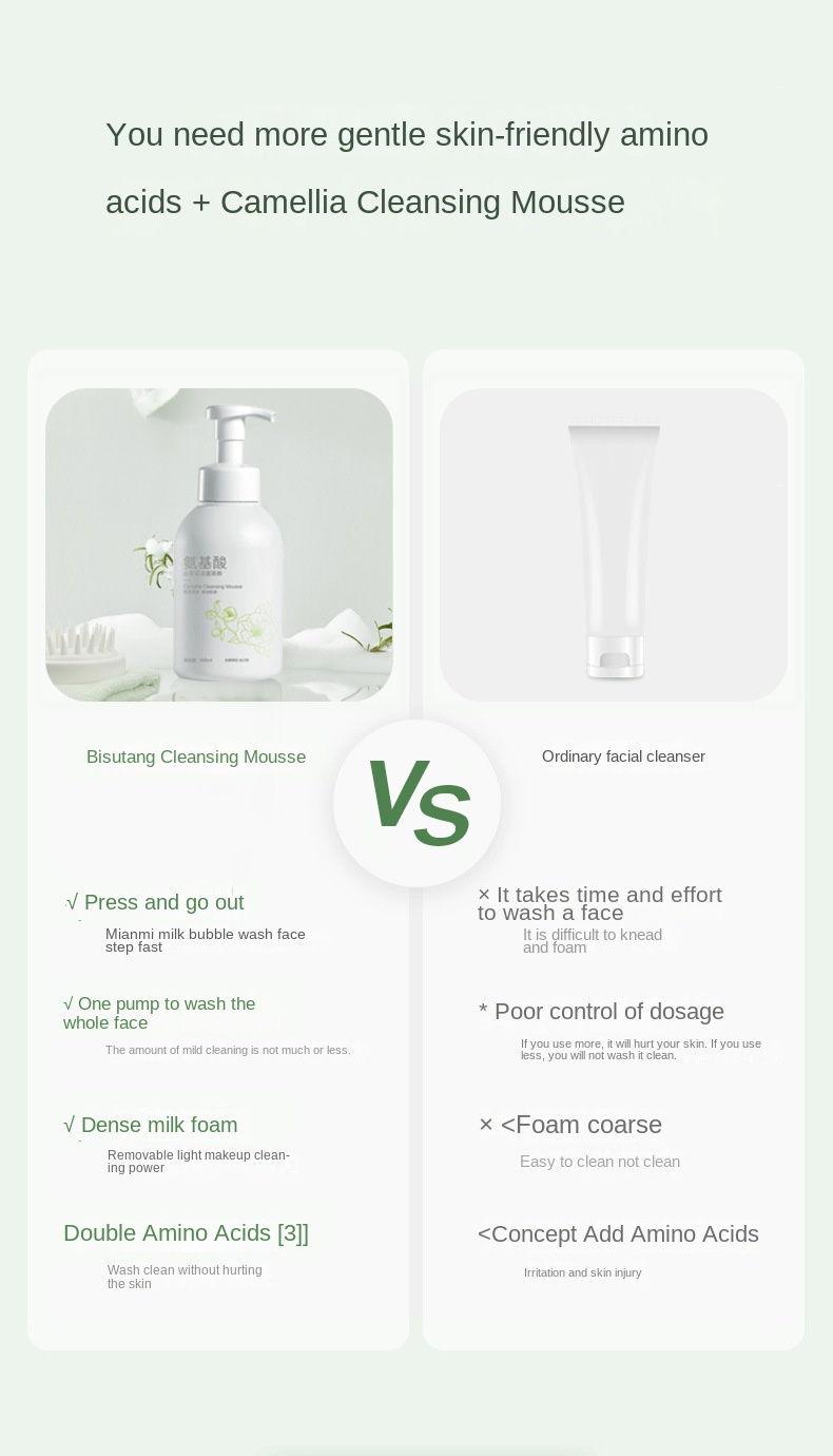 Camelia Cleansing Mousse 600ml