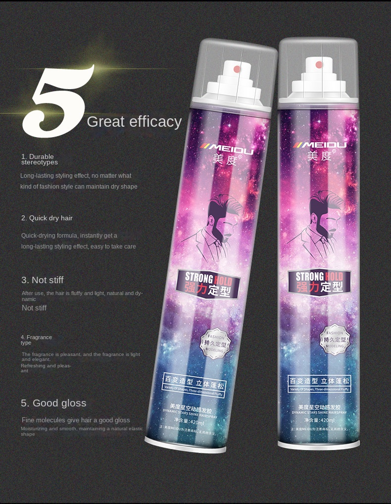 Long-lasting Styling Spray for Hair