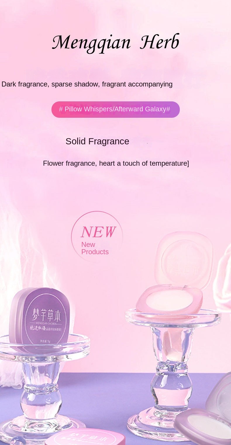Portable Solid Perfume for Long Lasting Scent