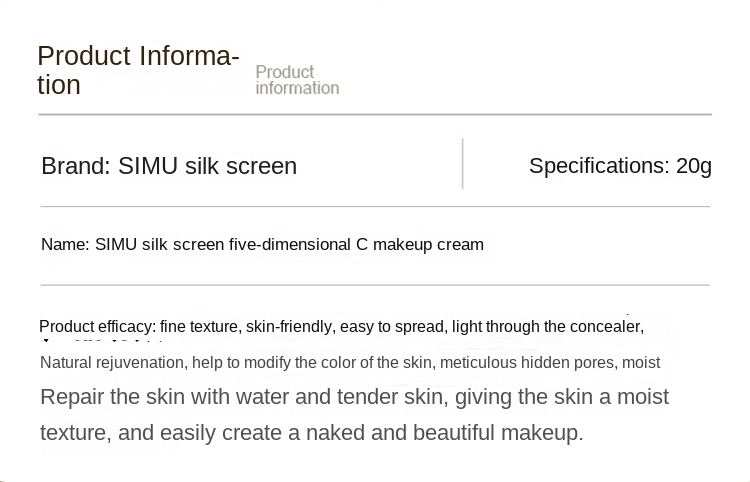 Silk Veil Vitamin C Cream