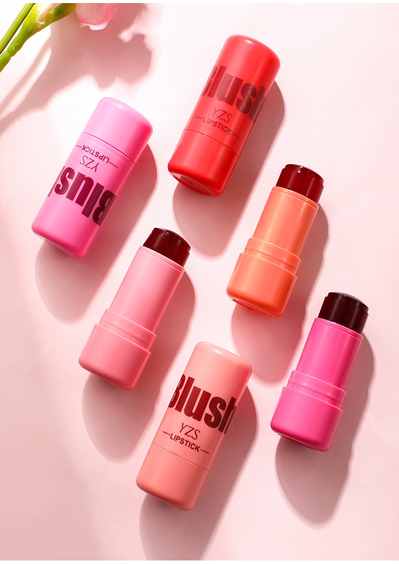 Crystal Cheek and Lip Dual-Use Blush Stick