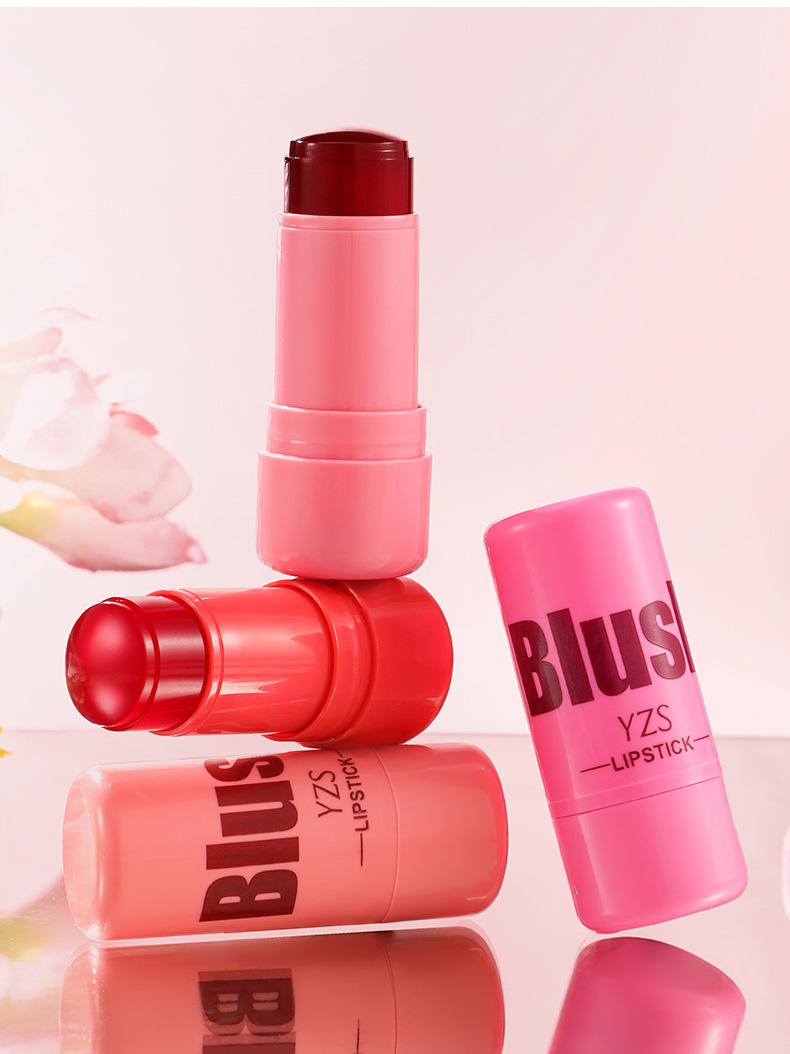 Crystal Cheek and Lip Dual-Use Blush Stick