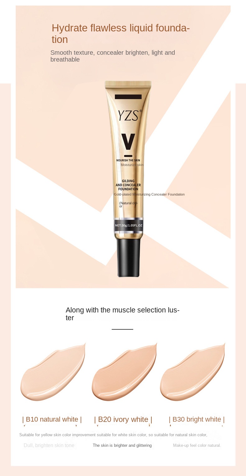 Gold Moisturizing Concealer BB Cream
