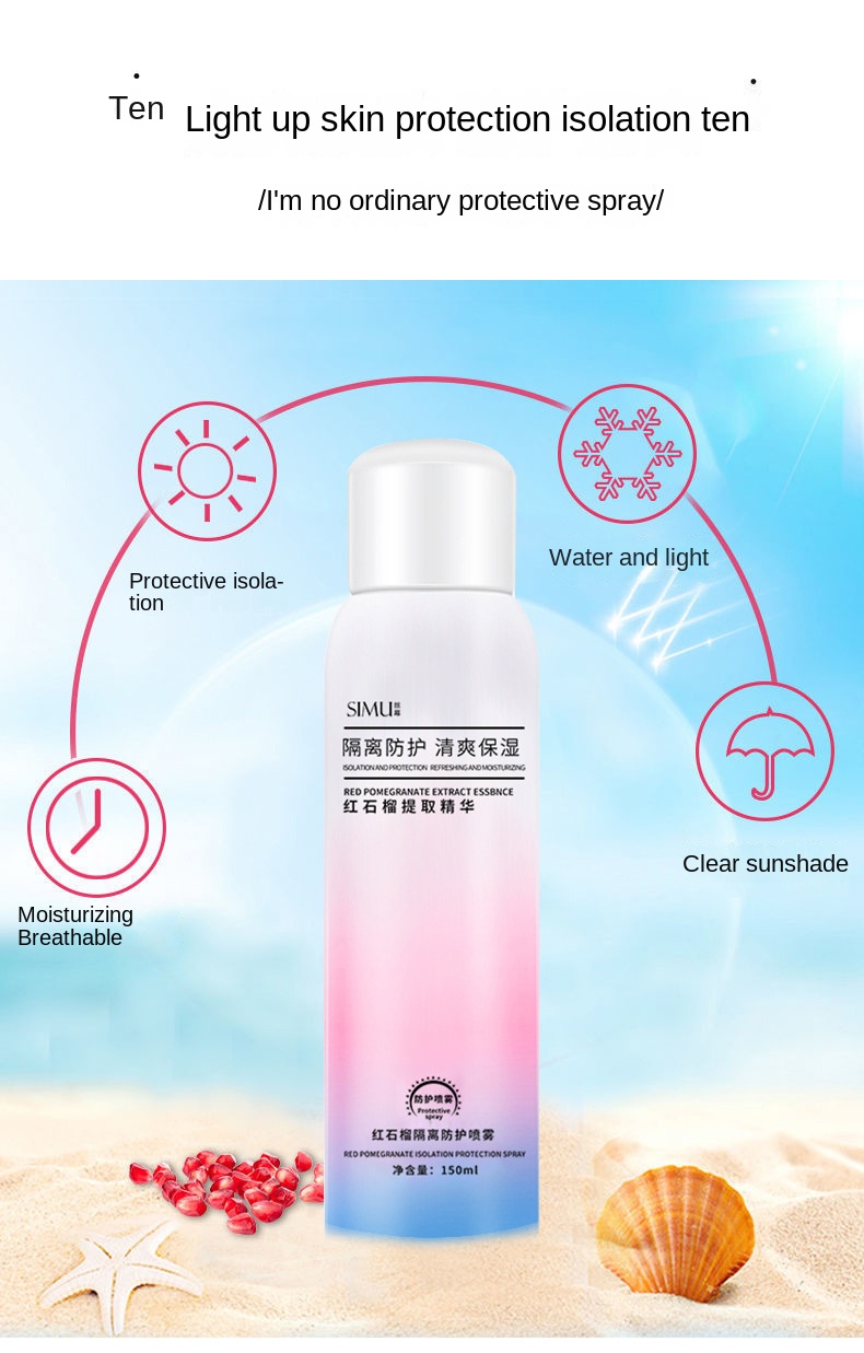 Red Pomegranate UV Protection Spray
