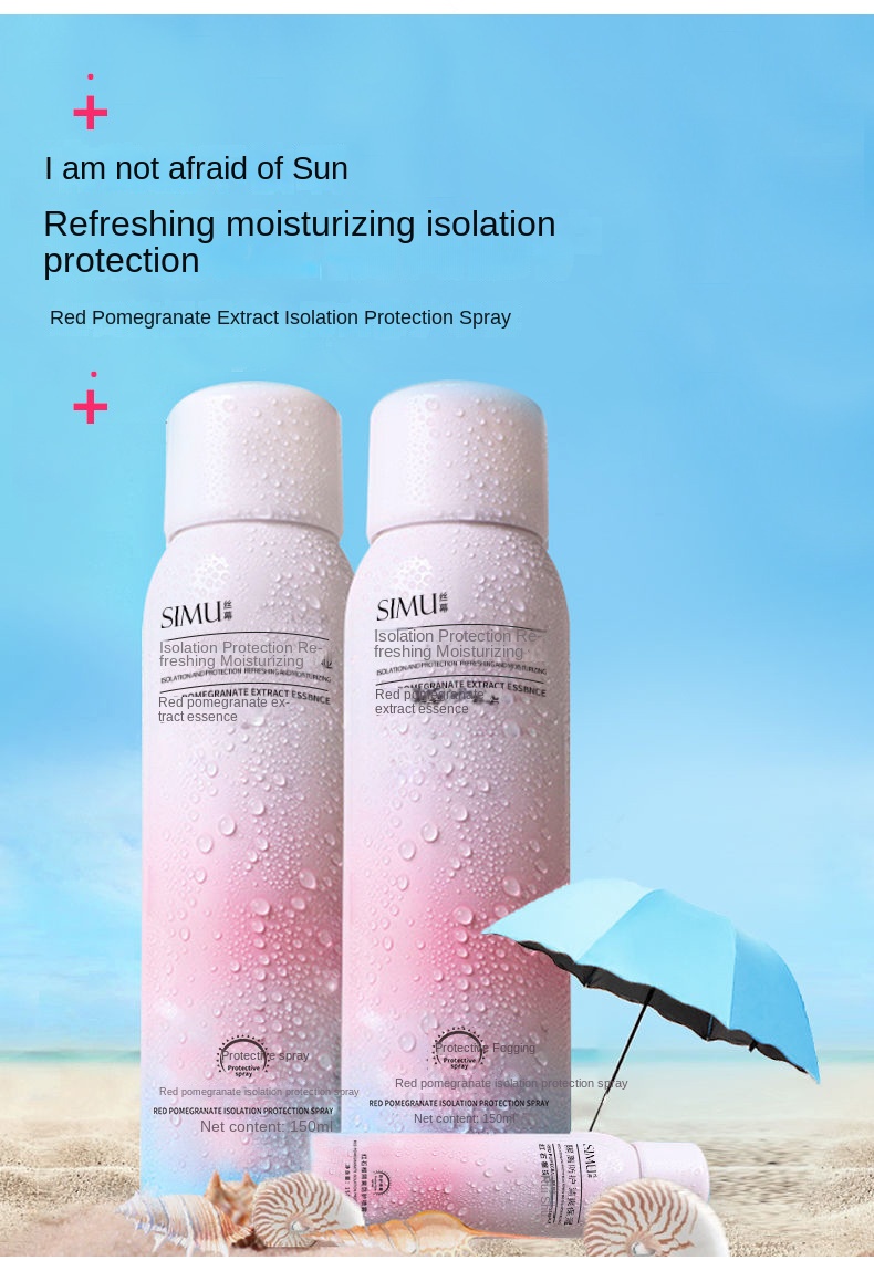 Red Pomegranate UV Protection Spray