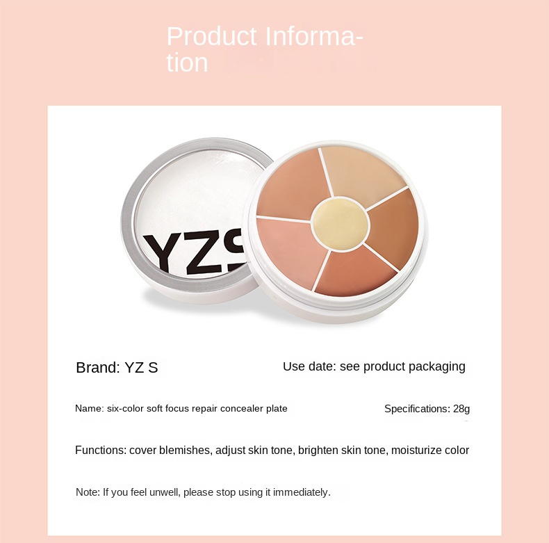 6 COLOR CONCEALER