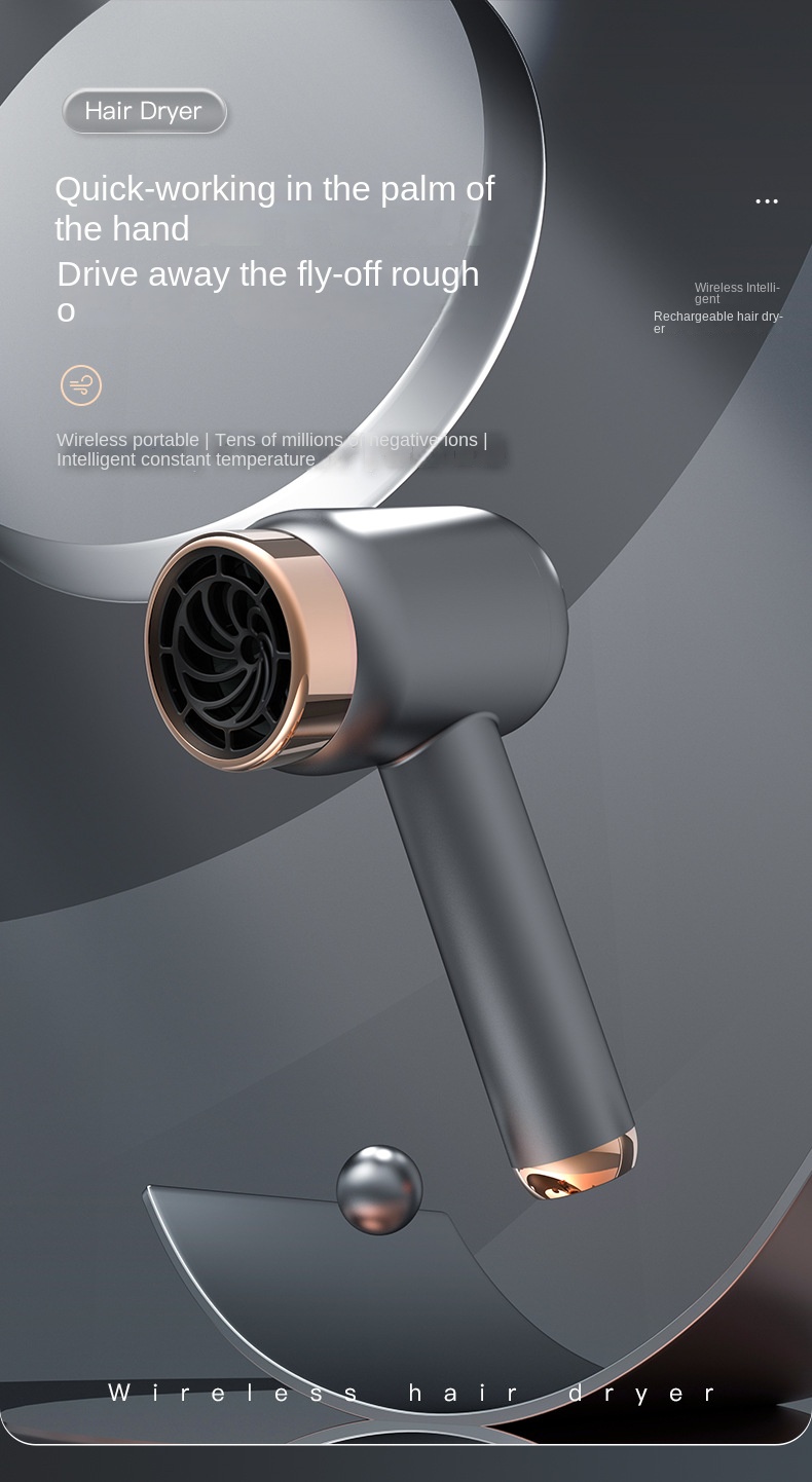 Wireless Hair Dryer