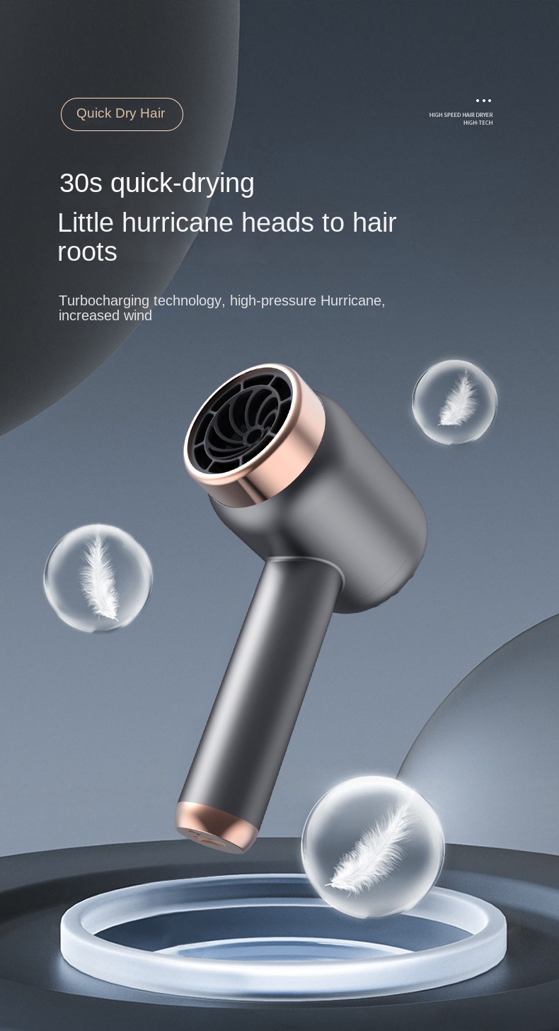 Wireless Hair Dryer