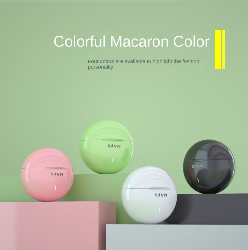 Colorful Wireless Earbuds