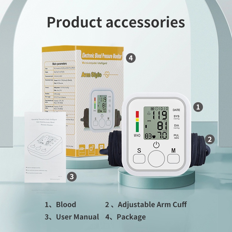 Portable Smart Blood Pressure Monitor