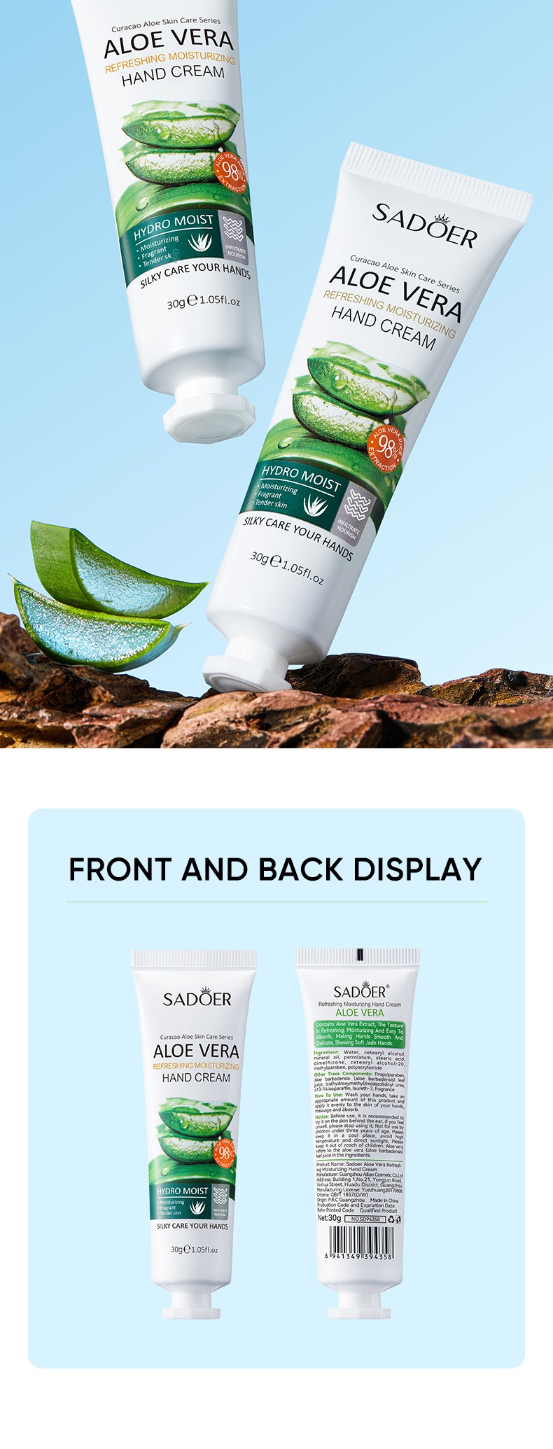 Aloe Hand Cream