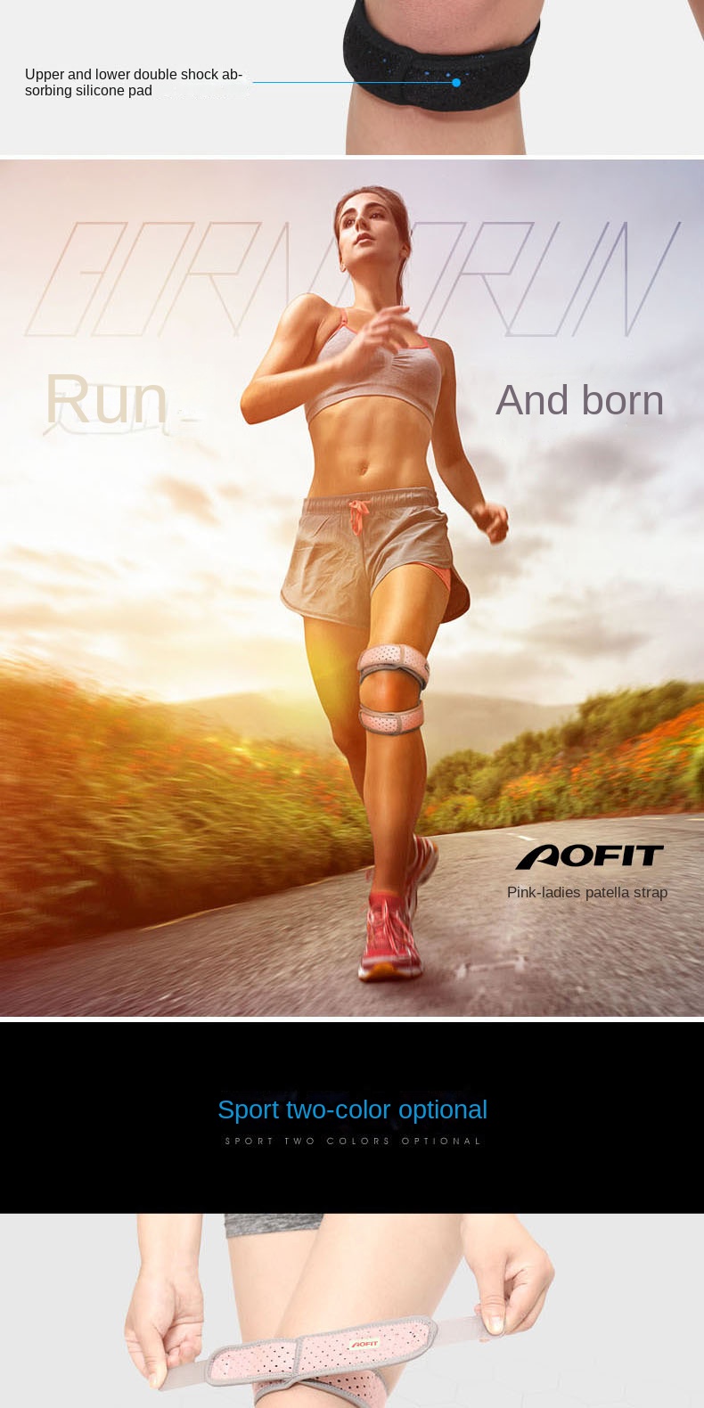 Knee Strap for Sports and Fitness