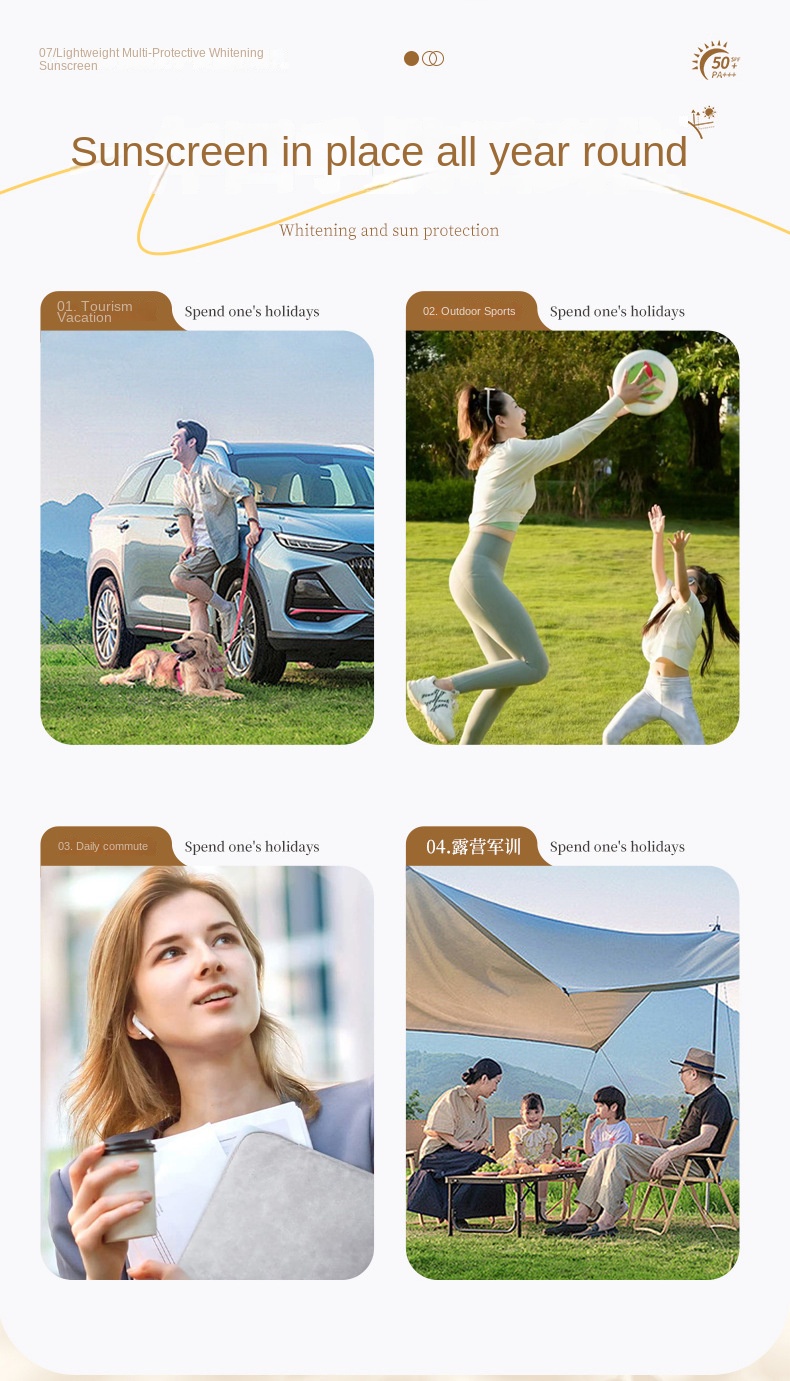 SPF50+PA+++ Sunscreen Spray