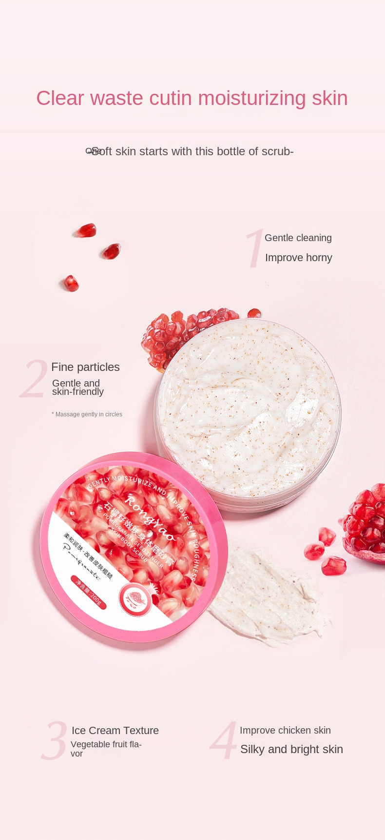 Pomegranate Body Scrub
