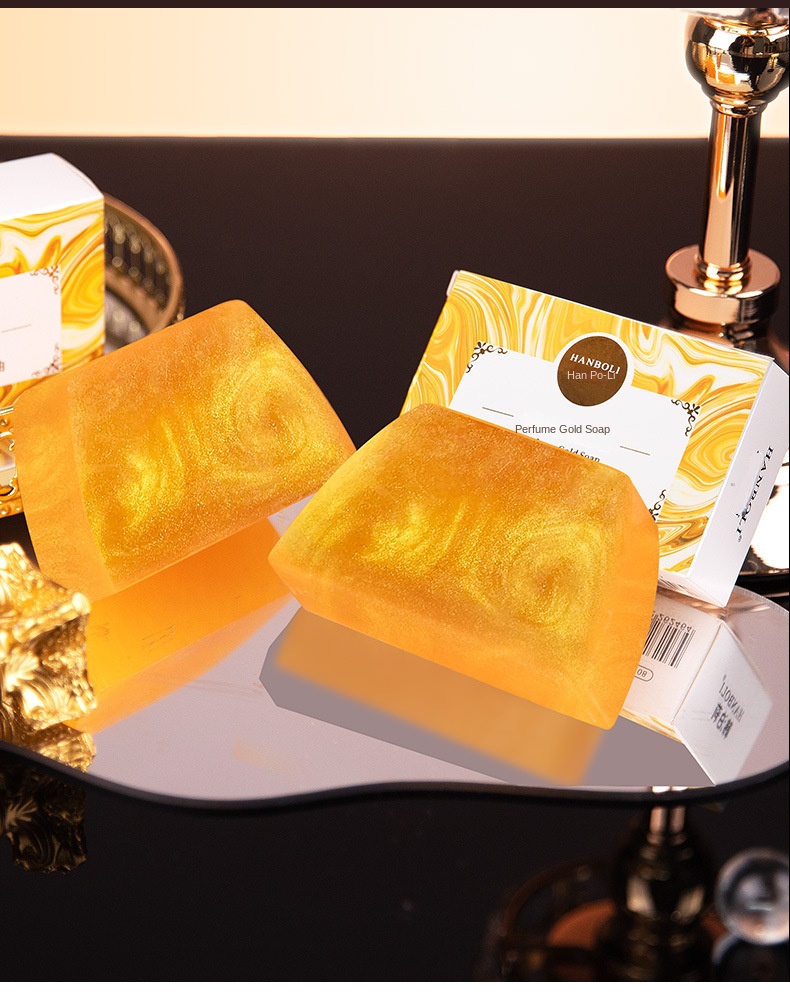 Golden Soap for Fresh Skin