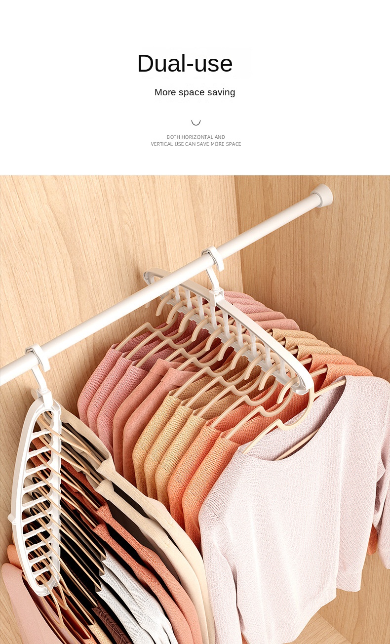 Multifunctional Foldable Clothes Hanger