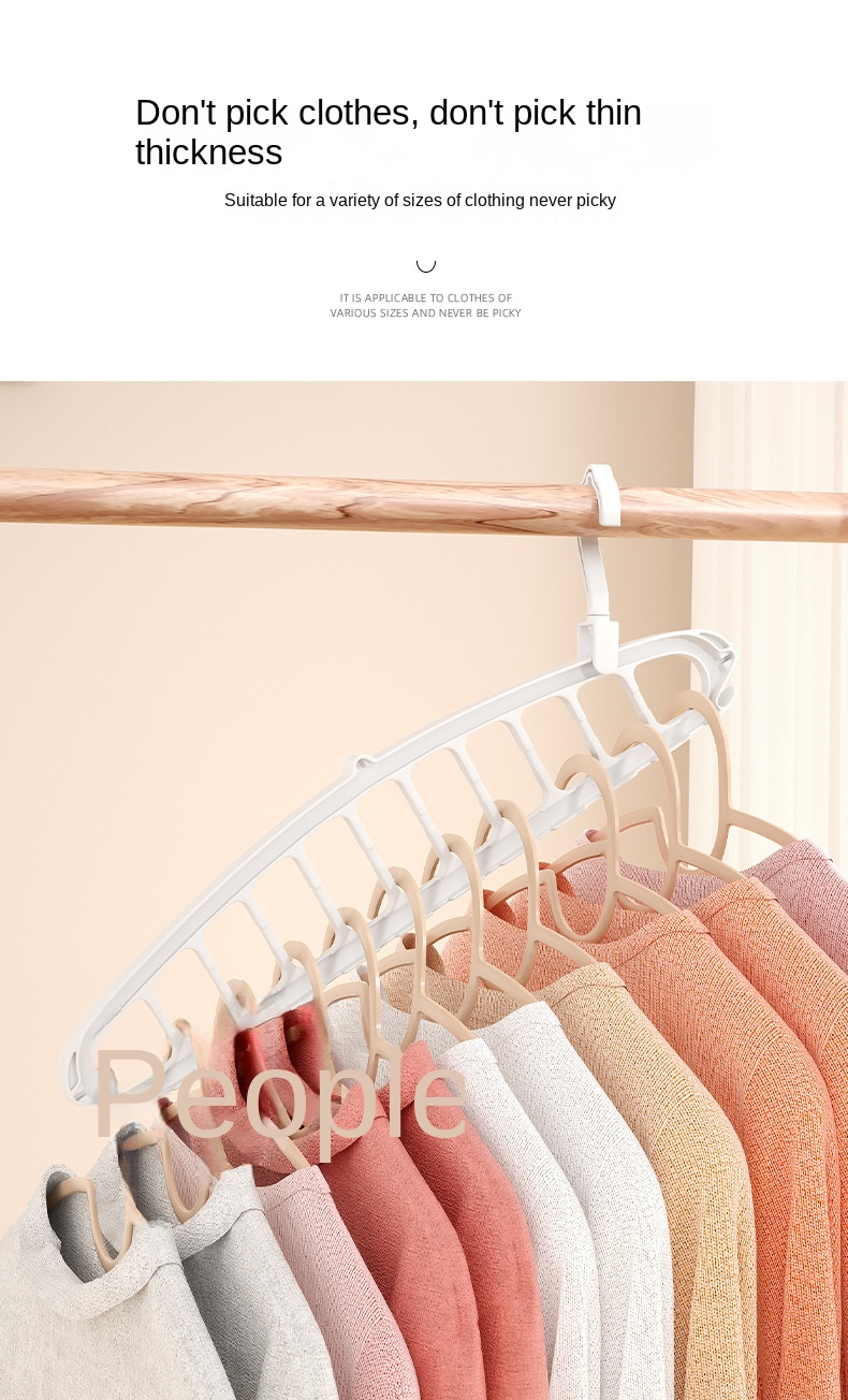 Multifunctional Foldable Clothes Hanger
