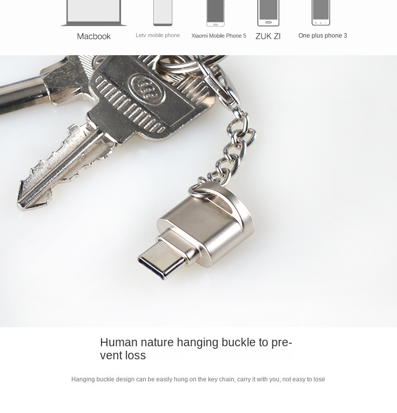 Mini Huawei Type-C OTG Card Reader