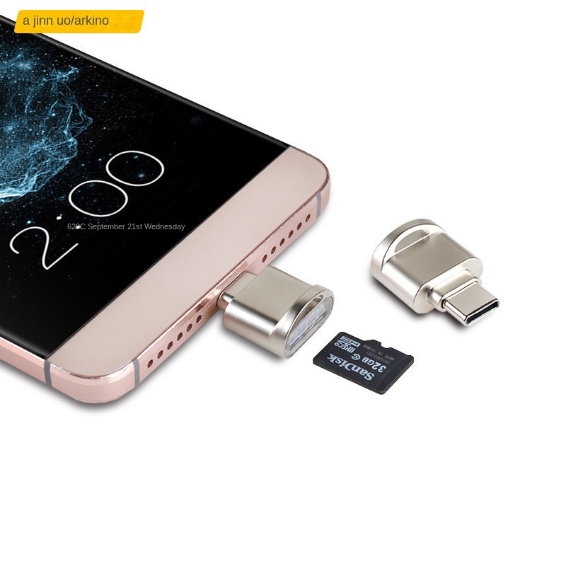 Mini Huawei Type-C OTG Card Reader