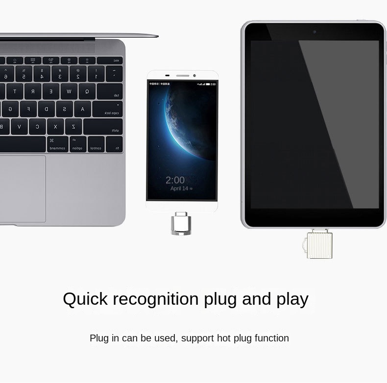 Mini Huawei Type-C OTG Card Reader