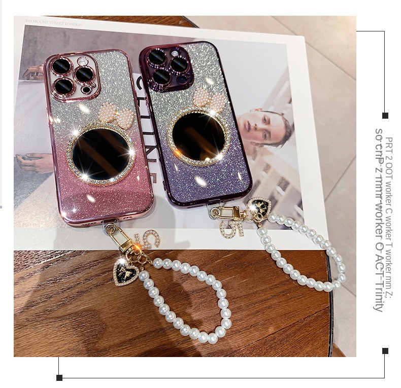 iPhone 15 Glitter Case