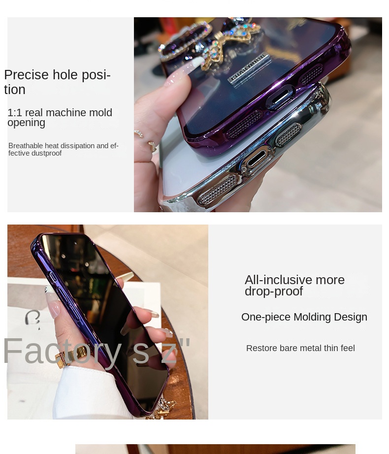 iPhone 15 Glitter Case