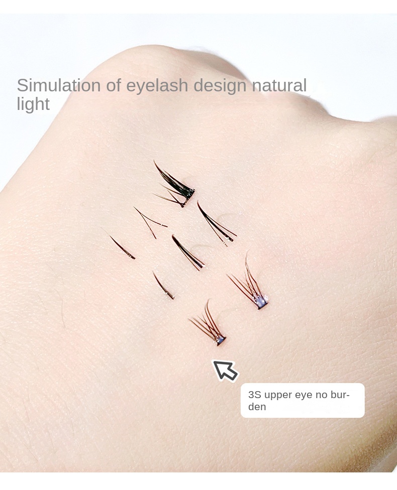 JONBOS Mermaid Demon False Eyelashes