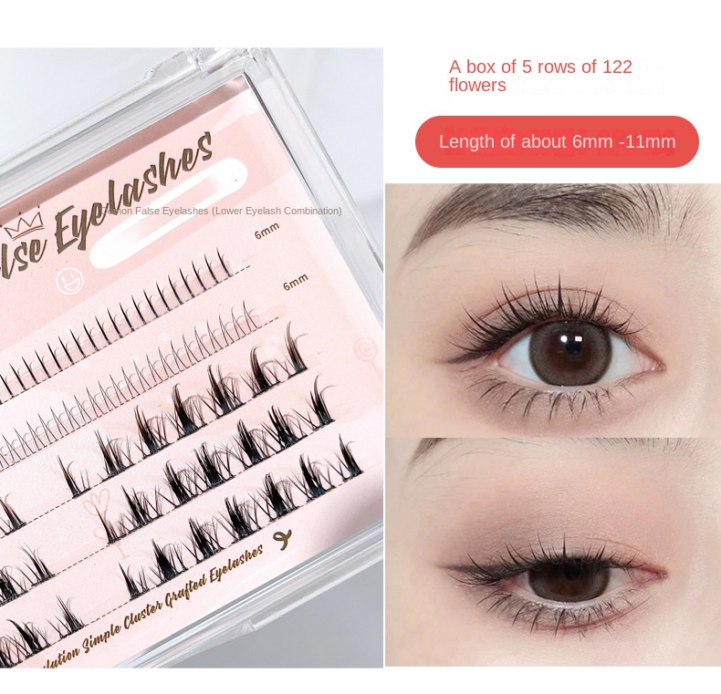 JONBOS Mermaid Demon False Eyelashes