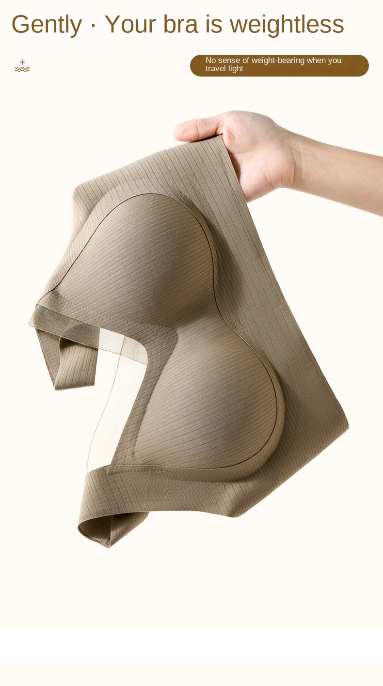 Backless Comfort Gathering Bra
