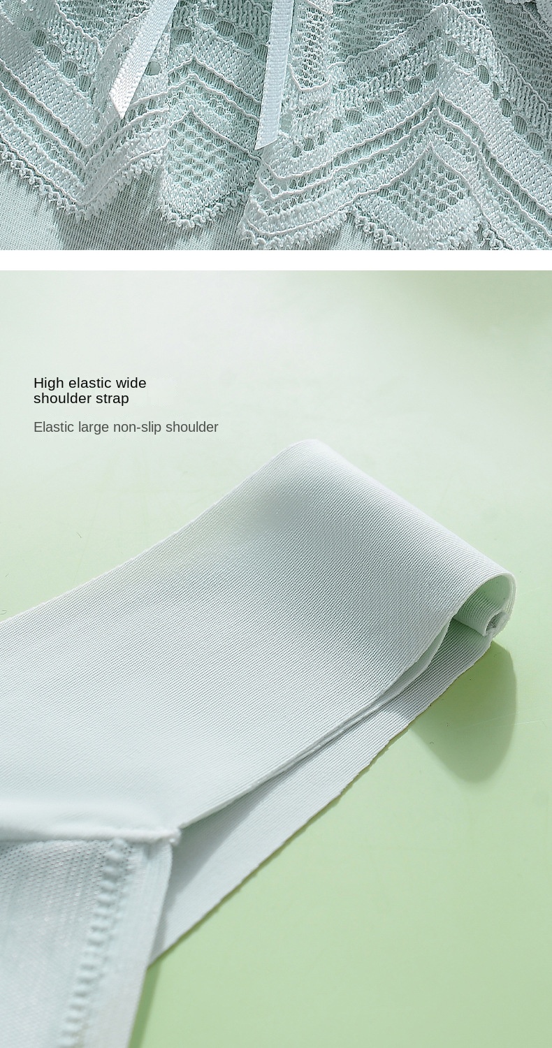 Lace Push-Up Backless Bra Top