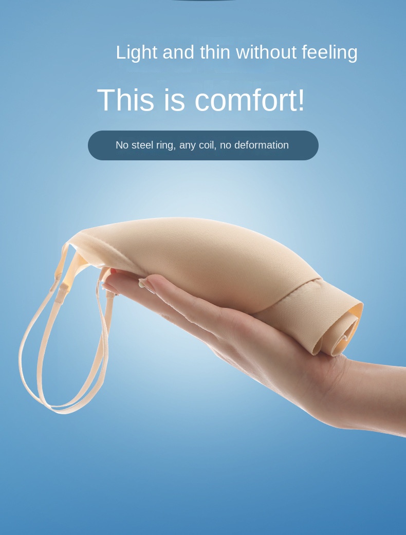 Summer Silk Thin Seamless Bra